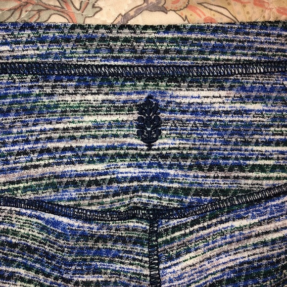 Free people movement bell bottom hi waist leggings flare striped print pants - Picture 5 of 6